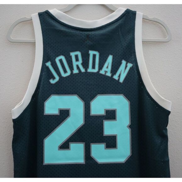 Nike Air Jordan HJ6368-366 Women's Sz S Green Heritage Jumpman Jersey Dress - Picture 8 of 13